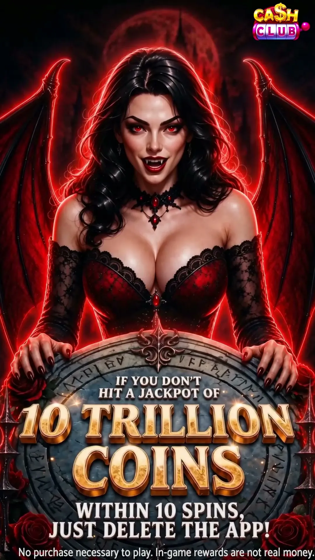 Advertising creative for Cash Club Casino - Vegas Slots