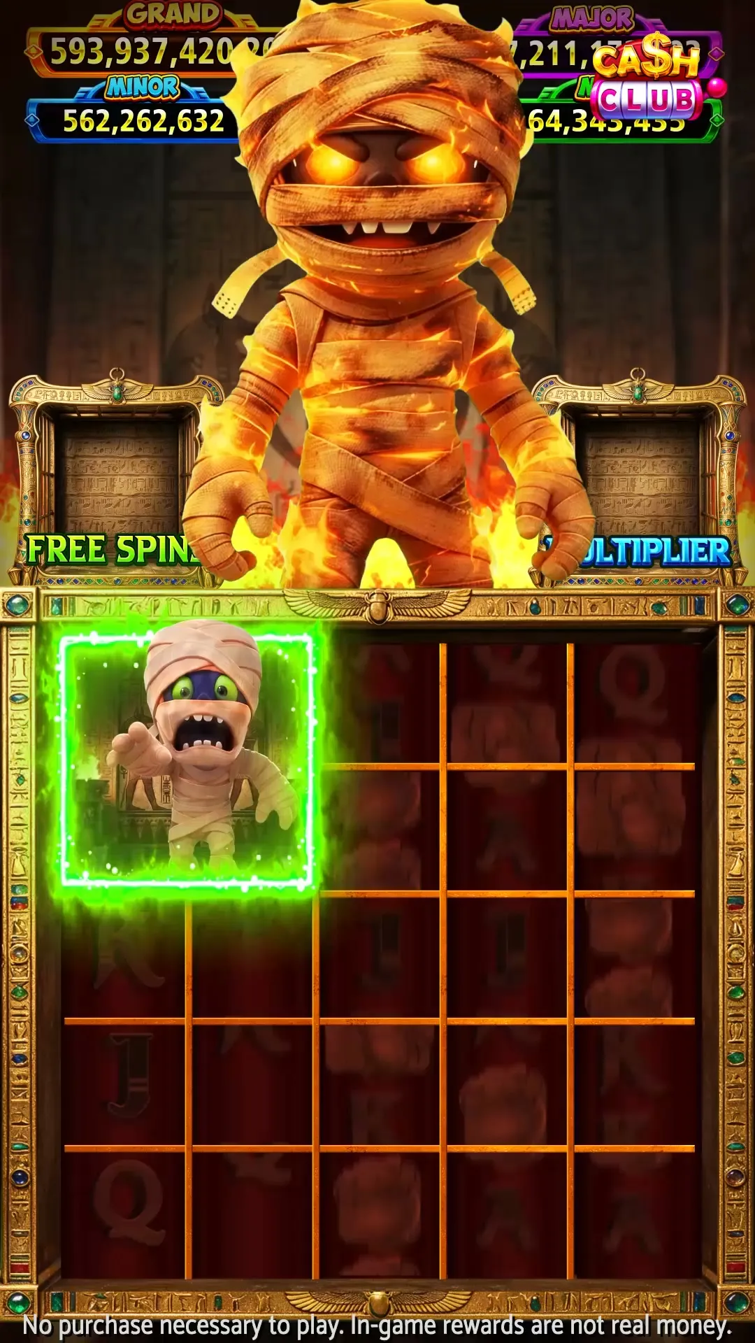 Advertising creative for Cash Club Casino - Vegas Slots