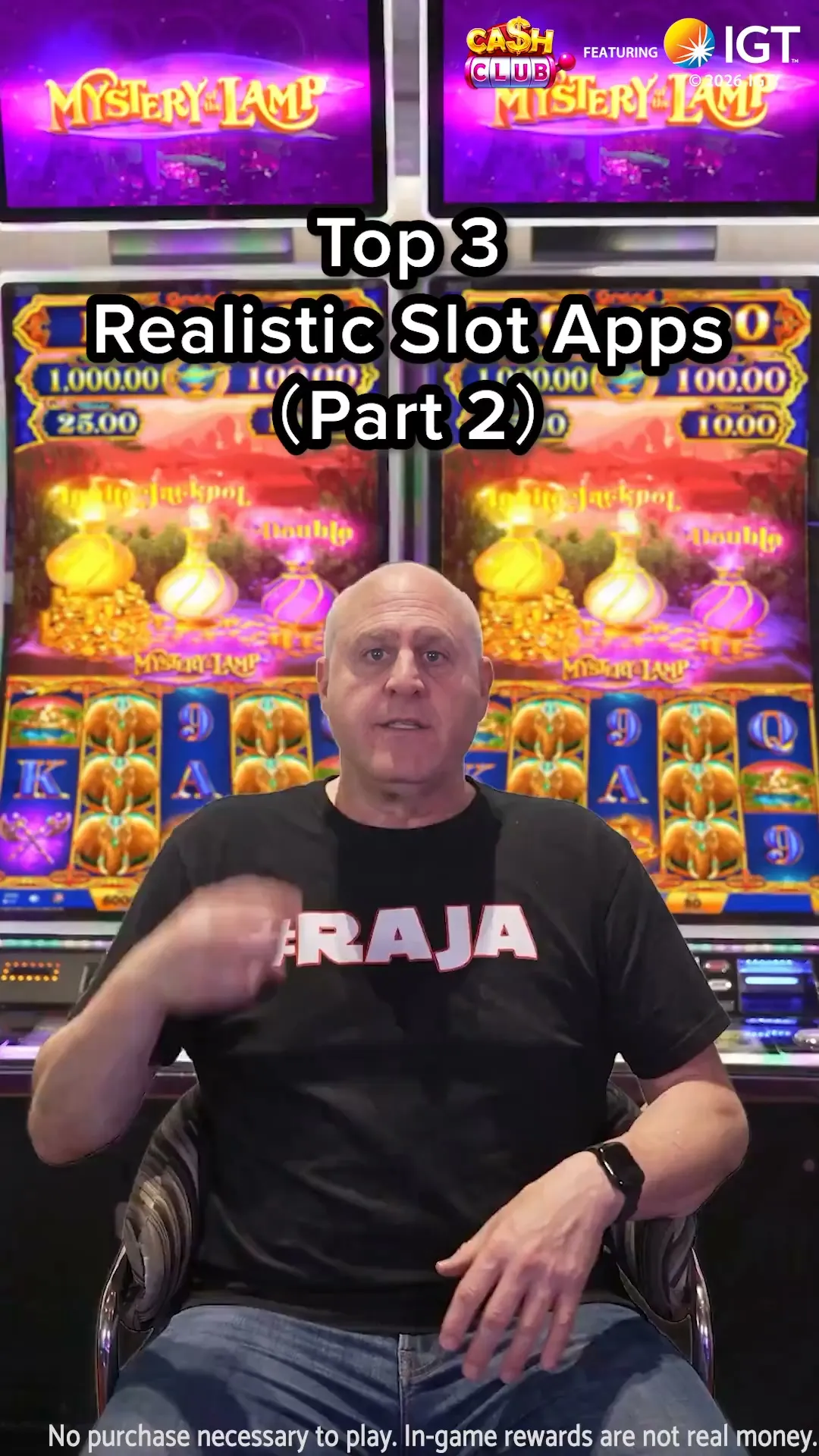 Advertising creative for Cash Club Casino - Vegas Slots
