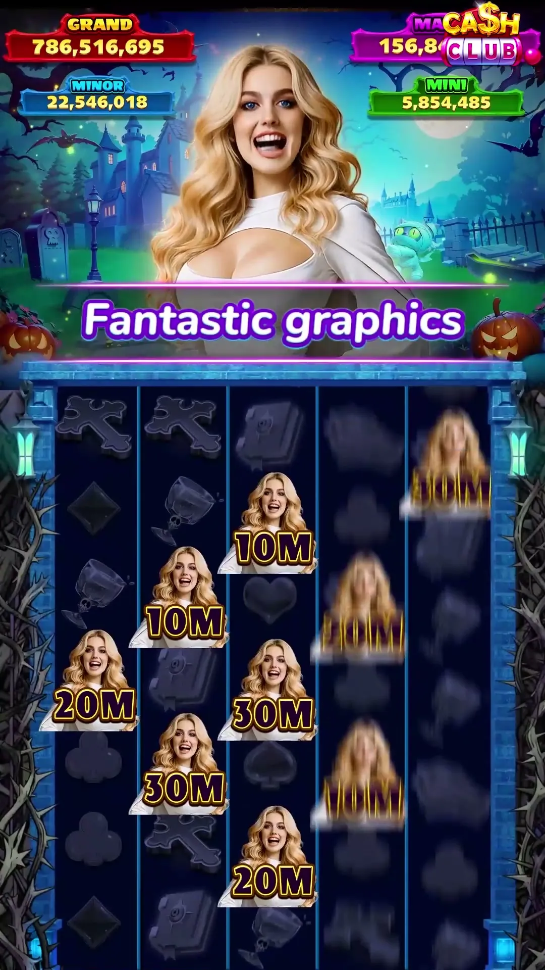 Advertising creative for Cash Club Casino - Vegas Slots