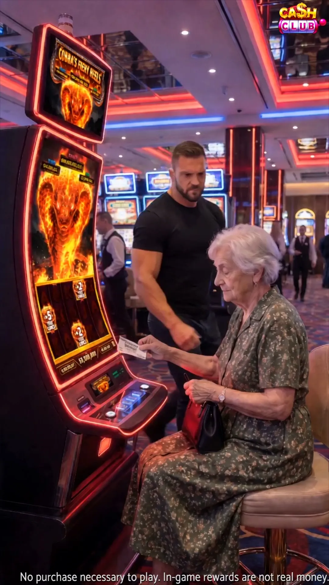 Advertising creative for Cash Club Casino - Vegas Slots