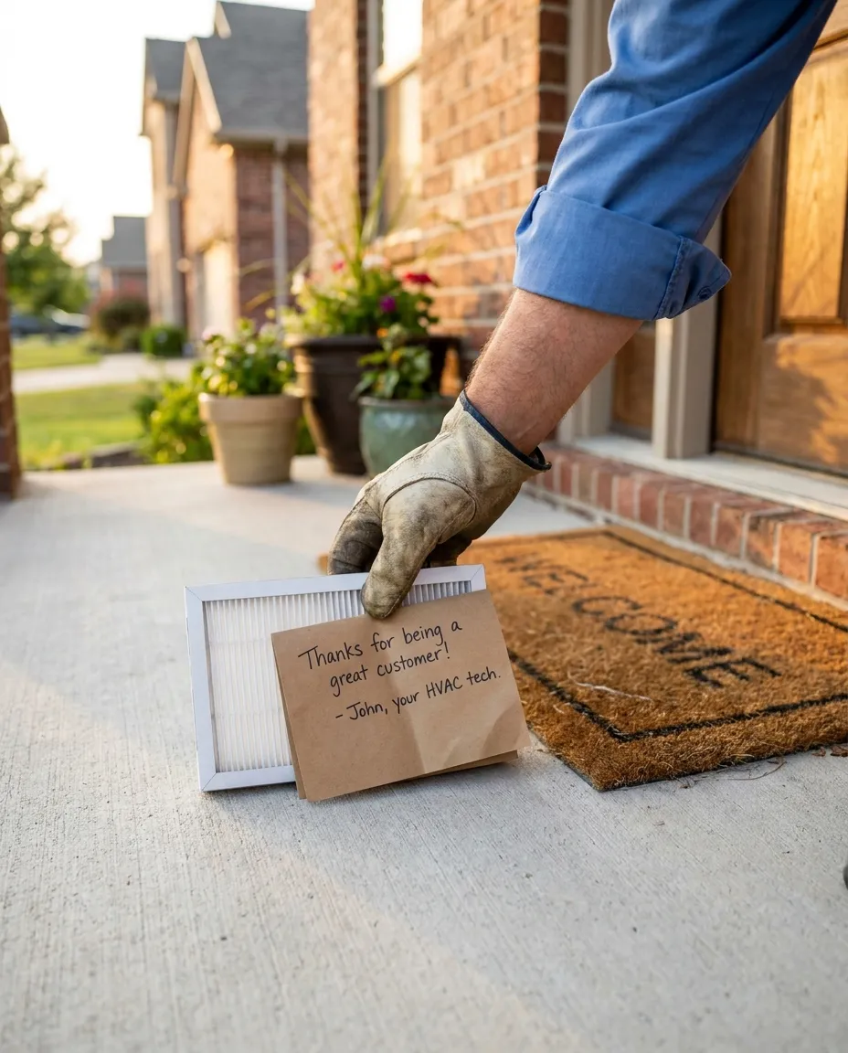 A $9 air filter generated $351 per customer. The mechanism has a name.