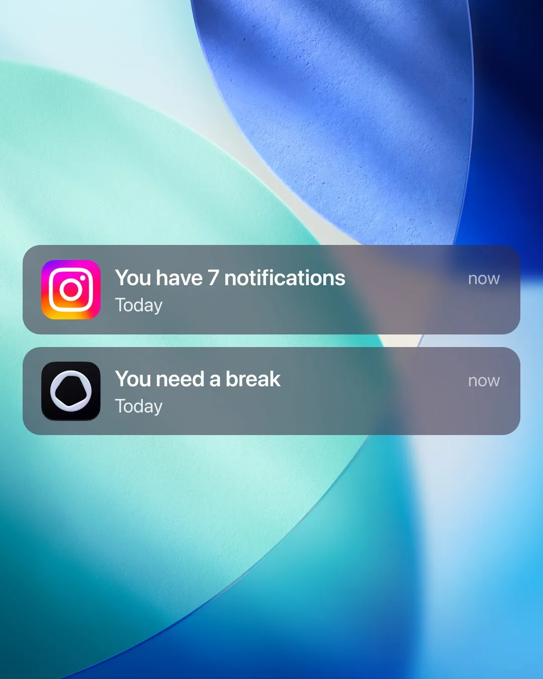Advertising creative for Opal: Screen Time Control