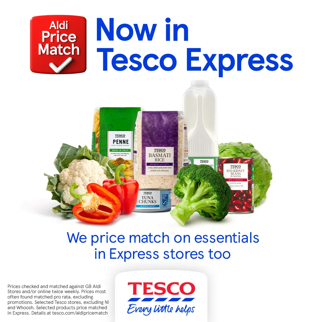Now in Tesco Express