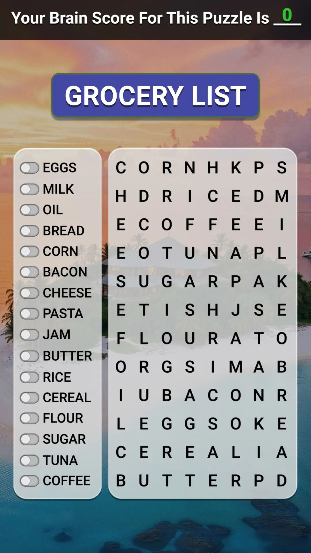 Advertising creative for Word Search Explorer