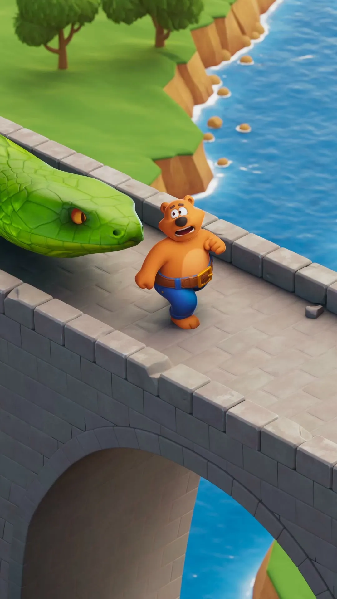 Advertising creative for Toon Blast