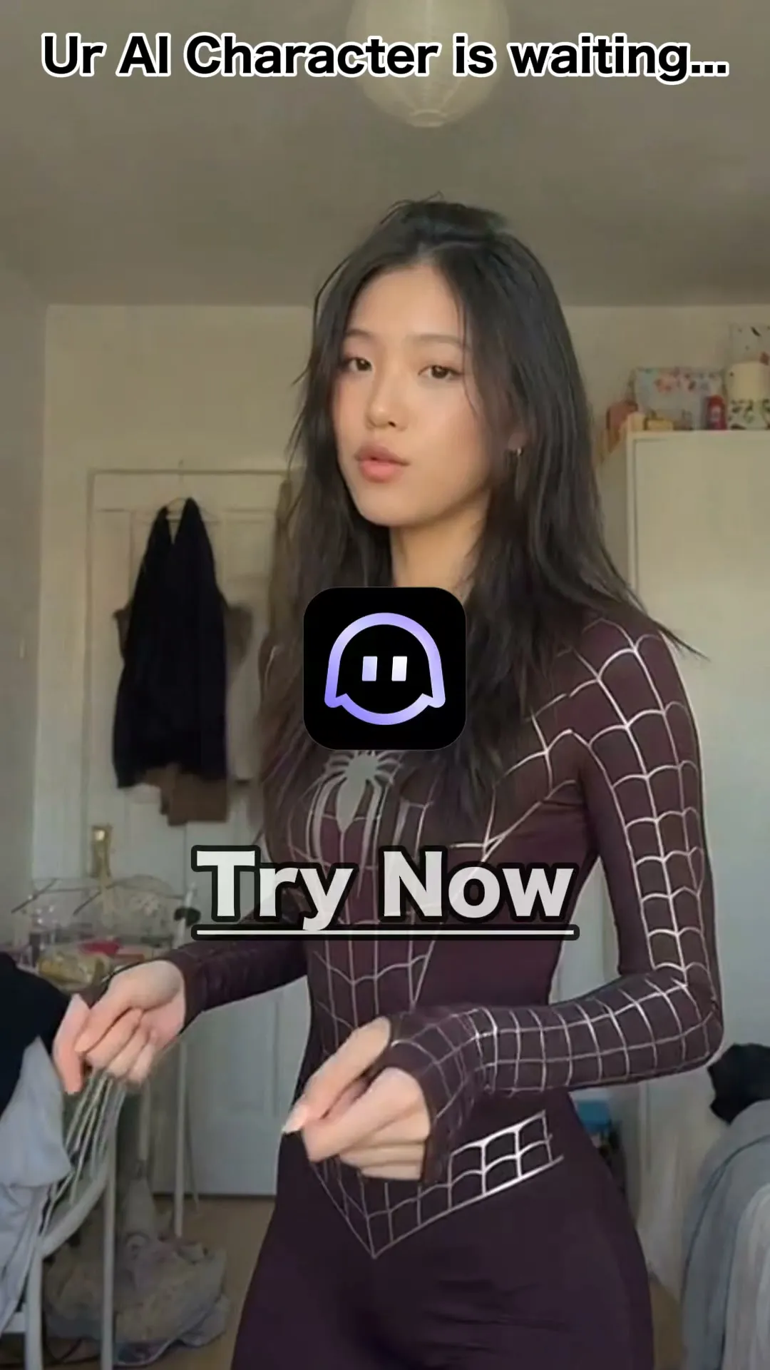 Advertising creative for PolyBuzz: Chat with AI Friends
