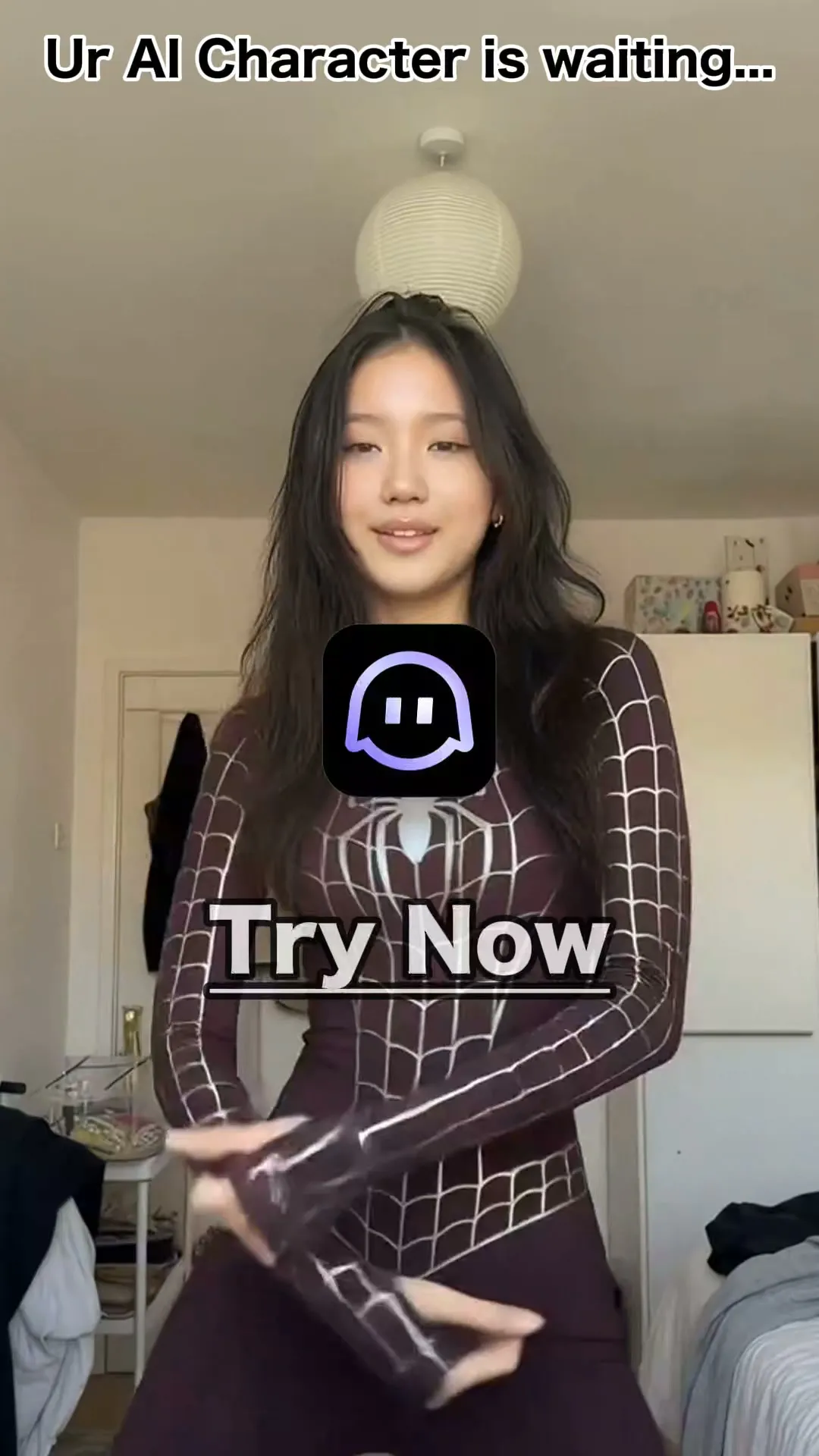 Advertising creative for PolyBuzz: Chat with AI Friends