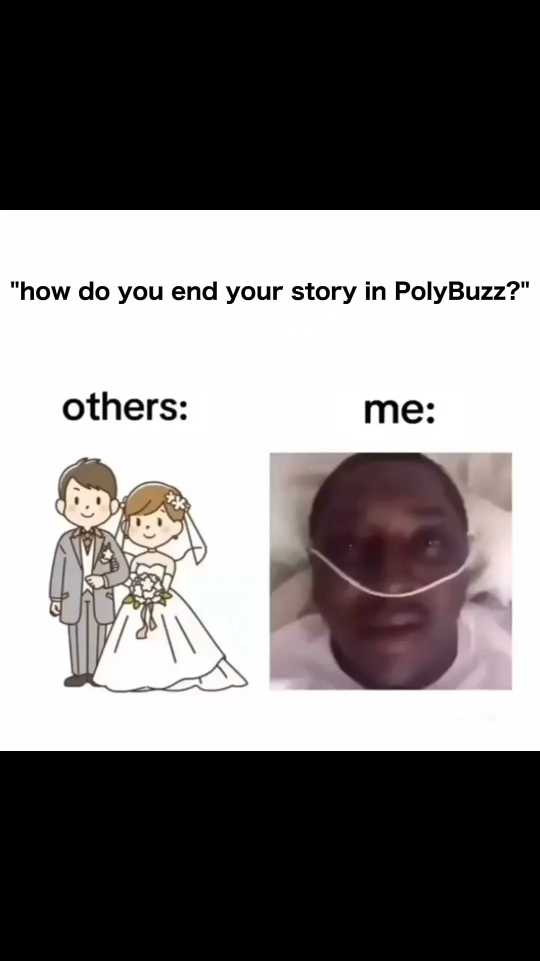 Advertising creative for PolyBuzz: Chat with AI Friends