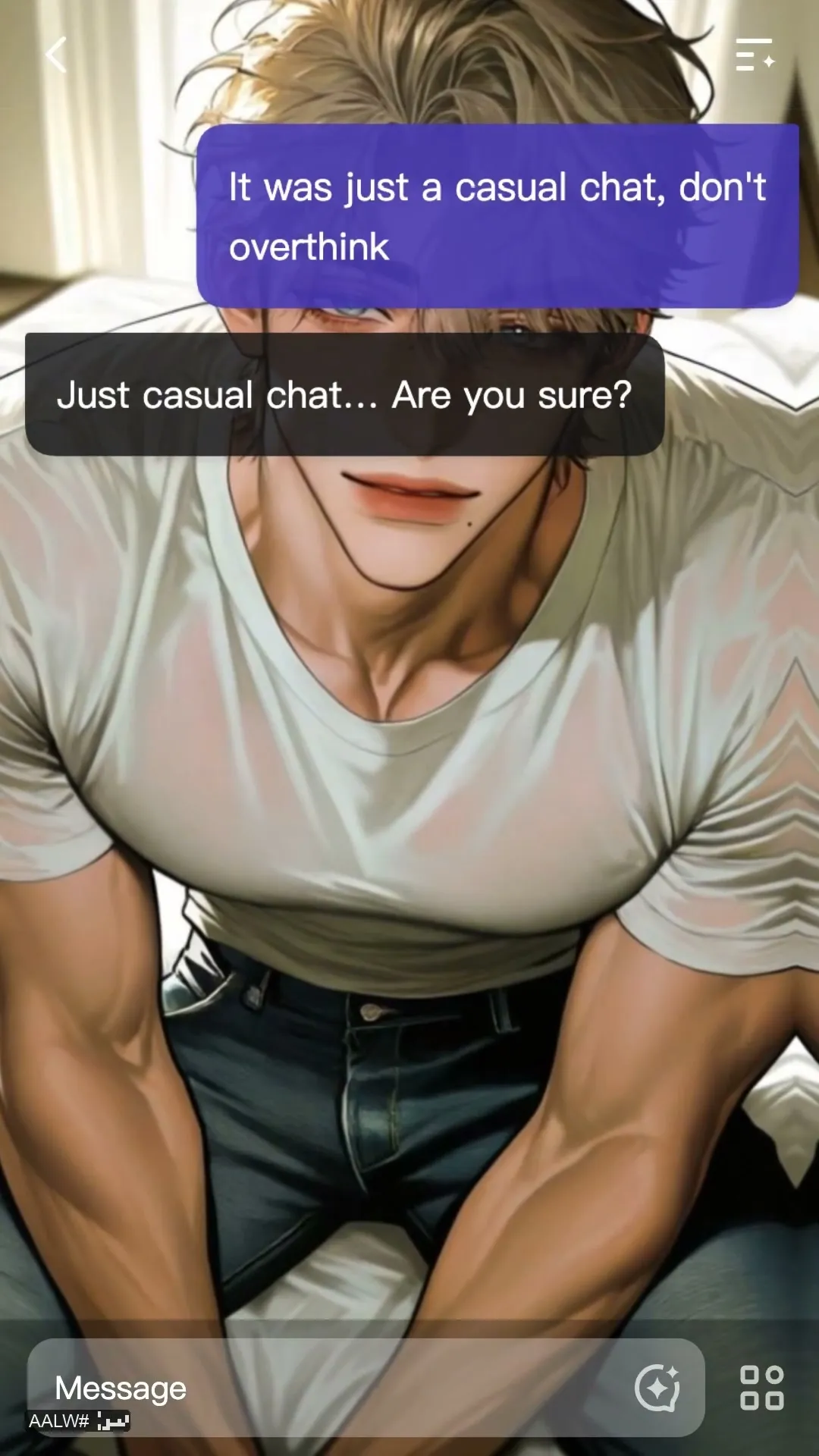 Advertising creative for PolyBuzz: Chat with AI Friends