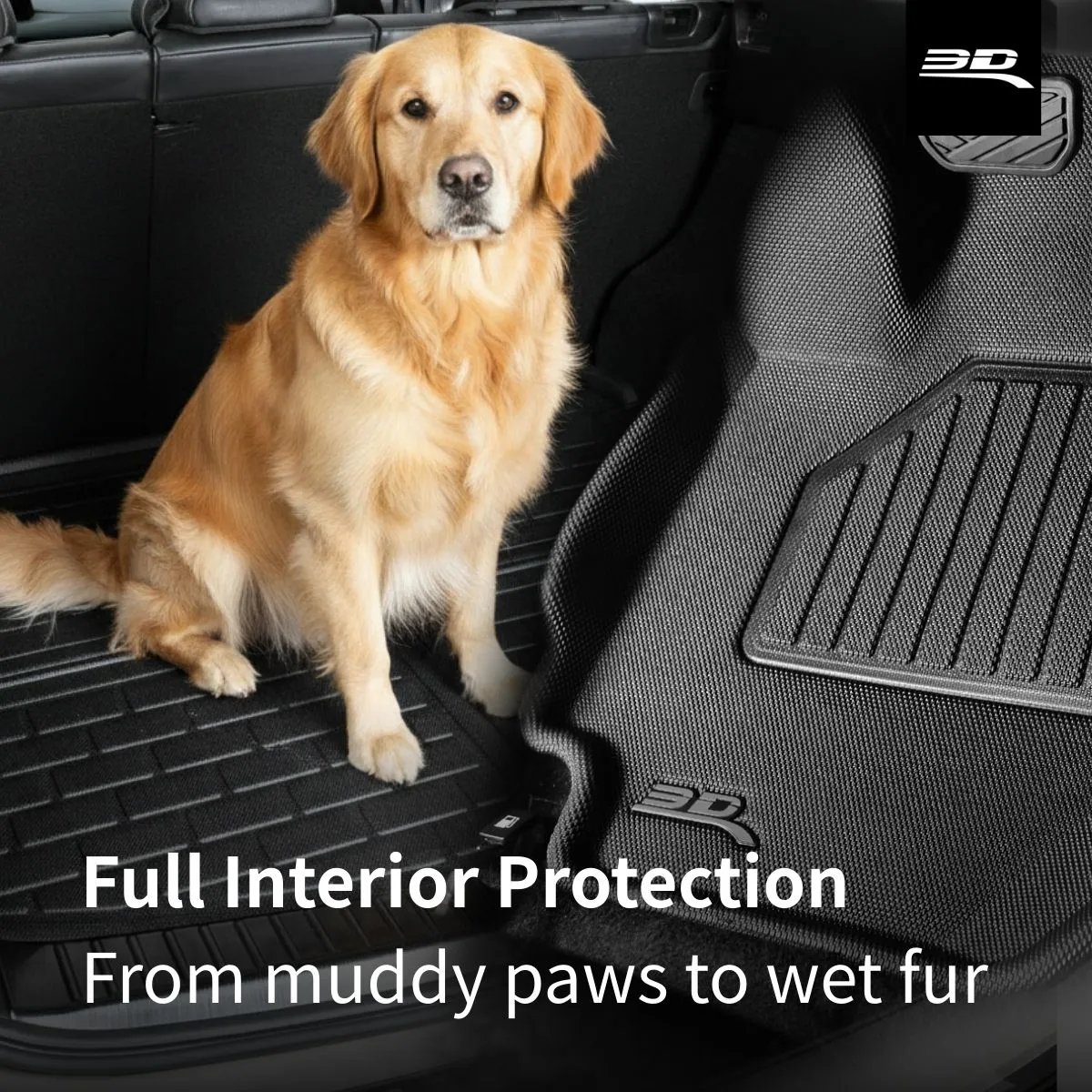 3D Mats USA ad: Perfect Furry Friend A Journey Made Relaxing