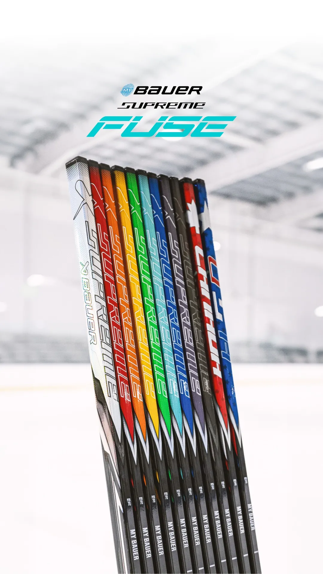Bauer Hockey ad: Customize SUPREME FUSE Today