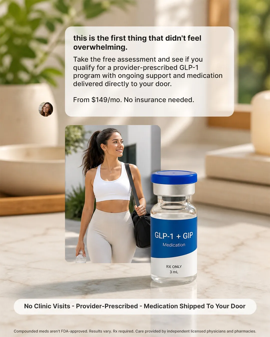 TrimRx. ad: GLP-1 Meds for $149/month π