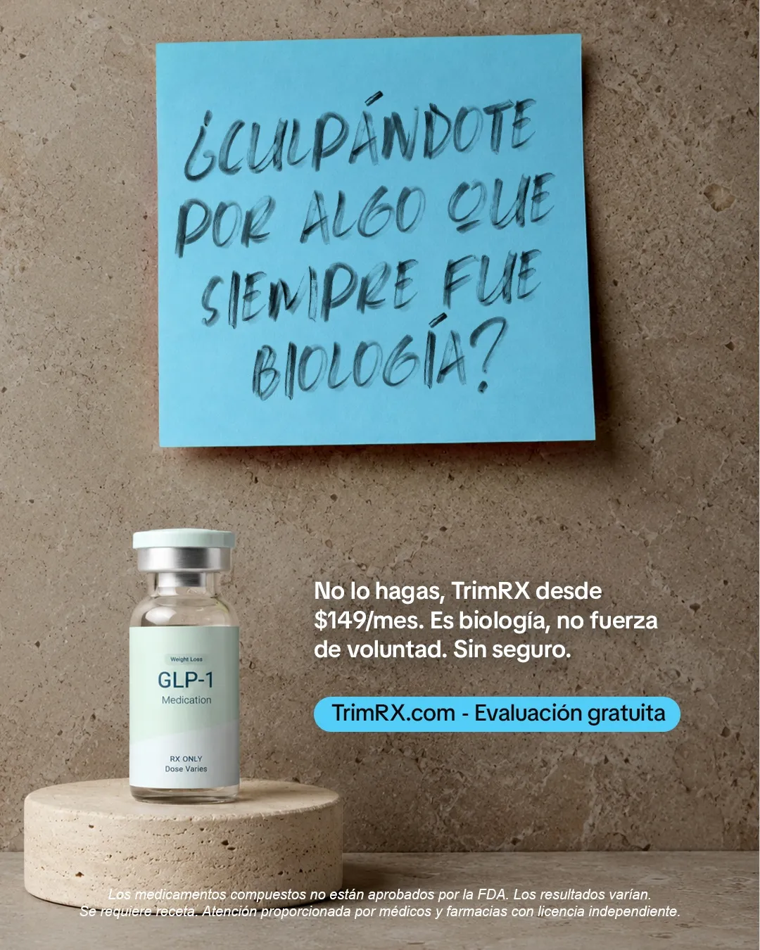 TrimRx. ad: Medicamentos GLP-1 por $149 al mes π