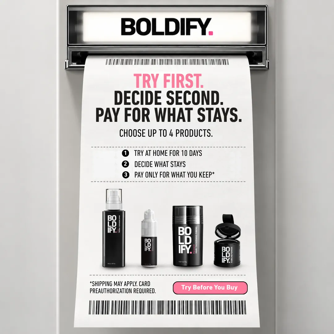 Boldify ad: The Receipt Comes Last Here