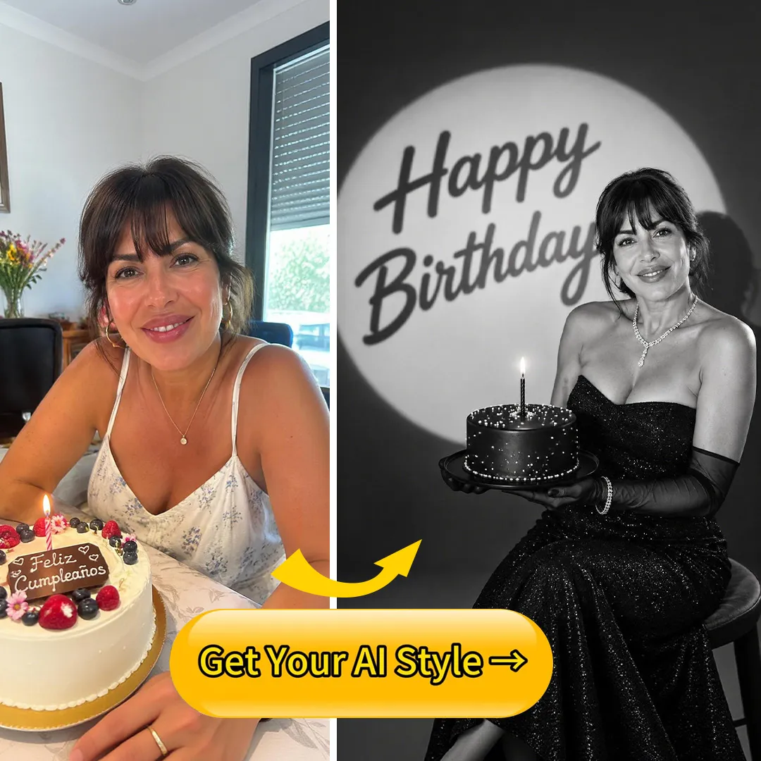 Advertising creative for StyleMe:AI Hair & Photo Editor